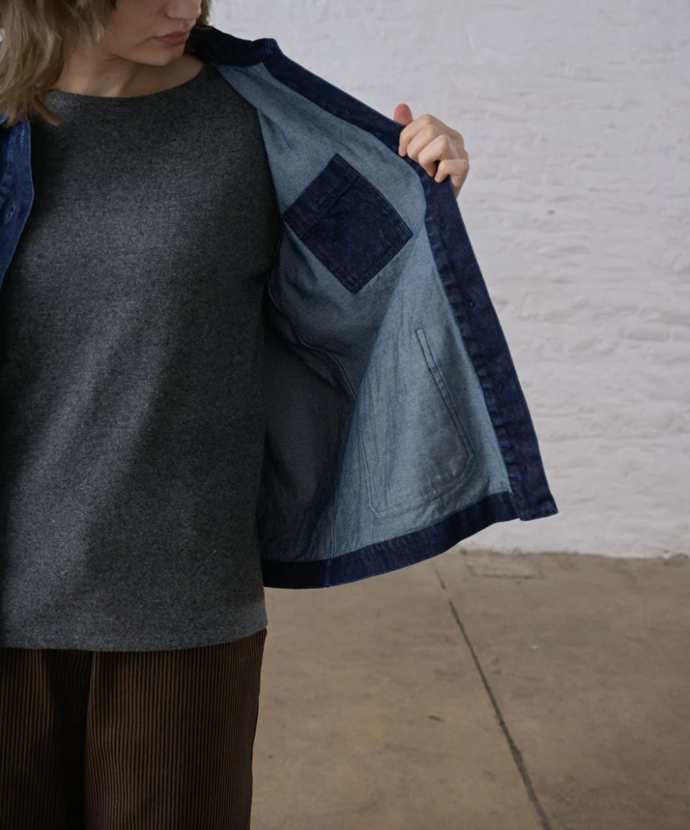 Marcia Relaxed Jacket Denim