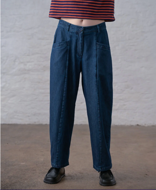 Lorren Trousers - Blue Denim
