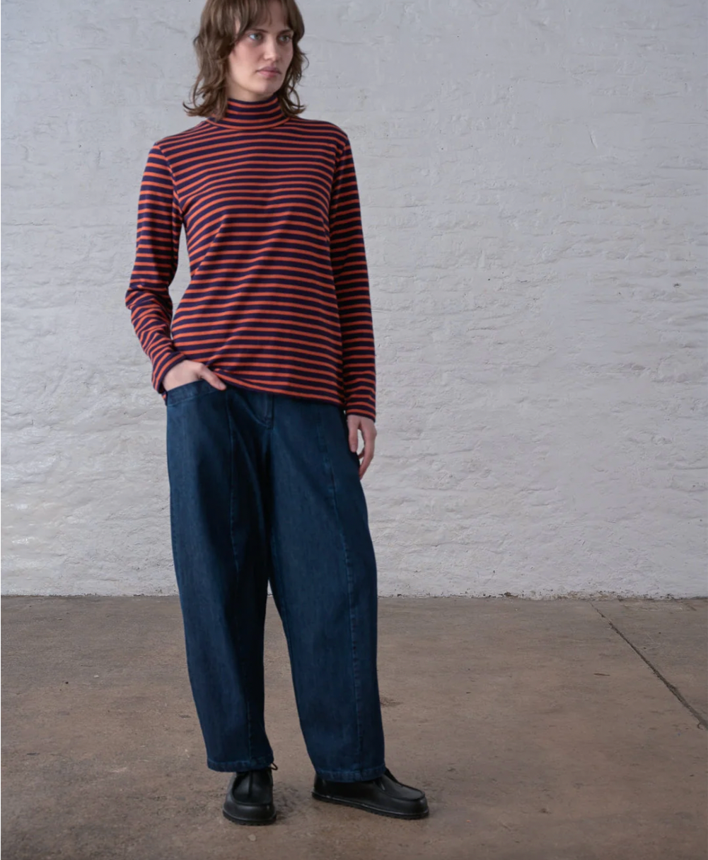 Lorren Trousers - Blue Denim
