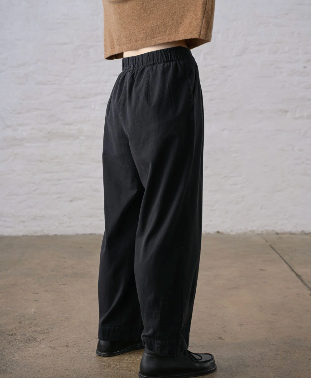 Ivy Trouser Black Denim