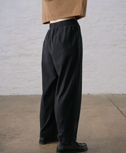 Ivy Trouser Black Denim