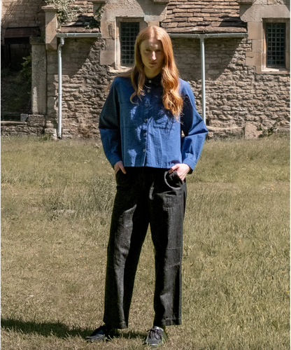 Margate Trouser Black Denim