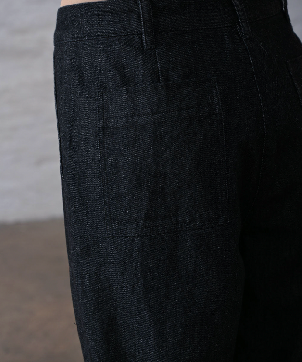 Margate Trouser Black Denim