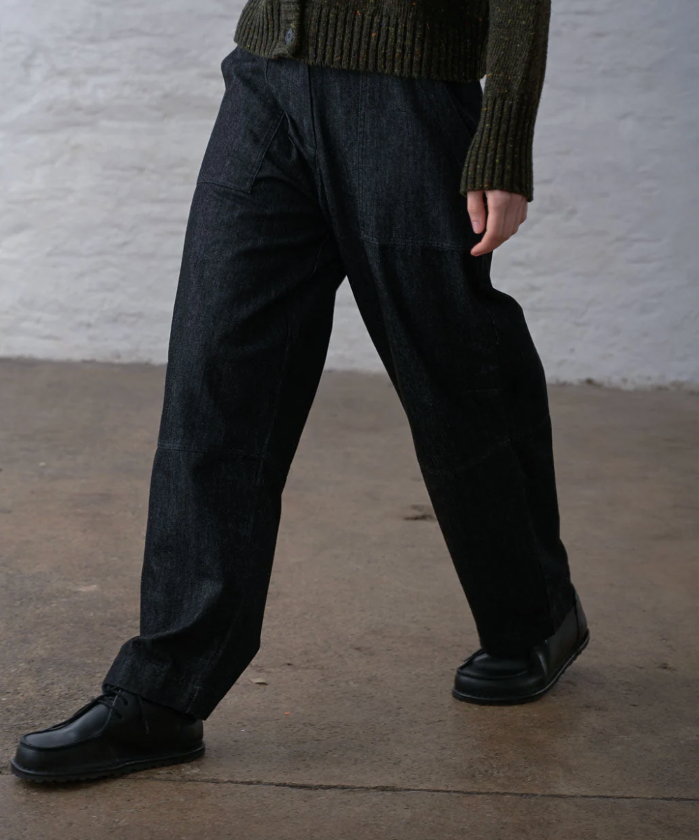 Margate Trouser Black Denim
