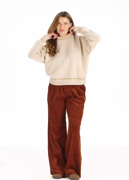 Lola Trousers Chestnut