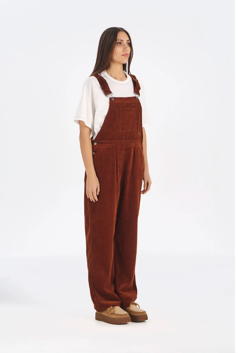 Leni Dungarees Chestnut