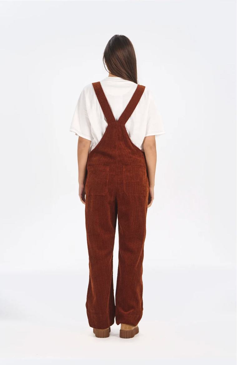 Leni Dungarees Chestnut