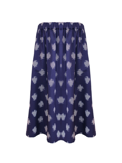 Jordan Casual Skirt Indigo Dot