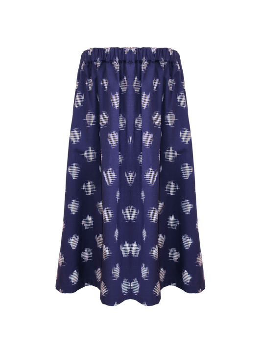 Jordan Casual Skirt Indigo Dot
