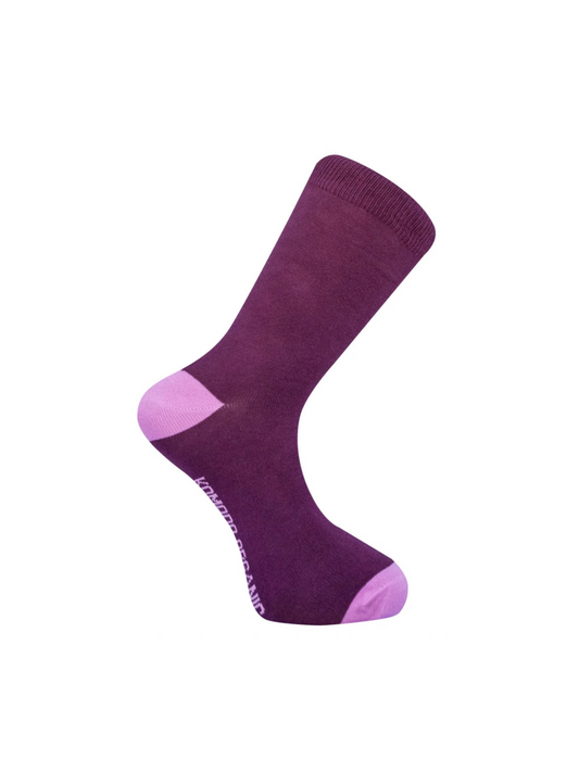 Punchy Socks Plum