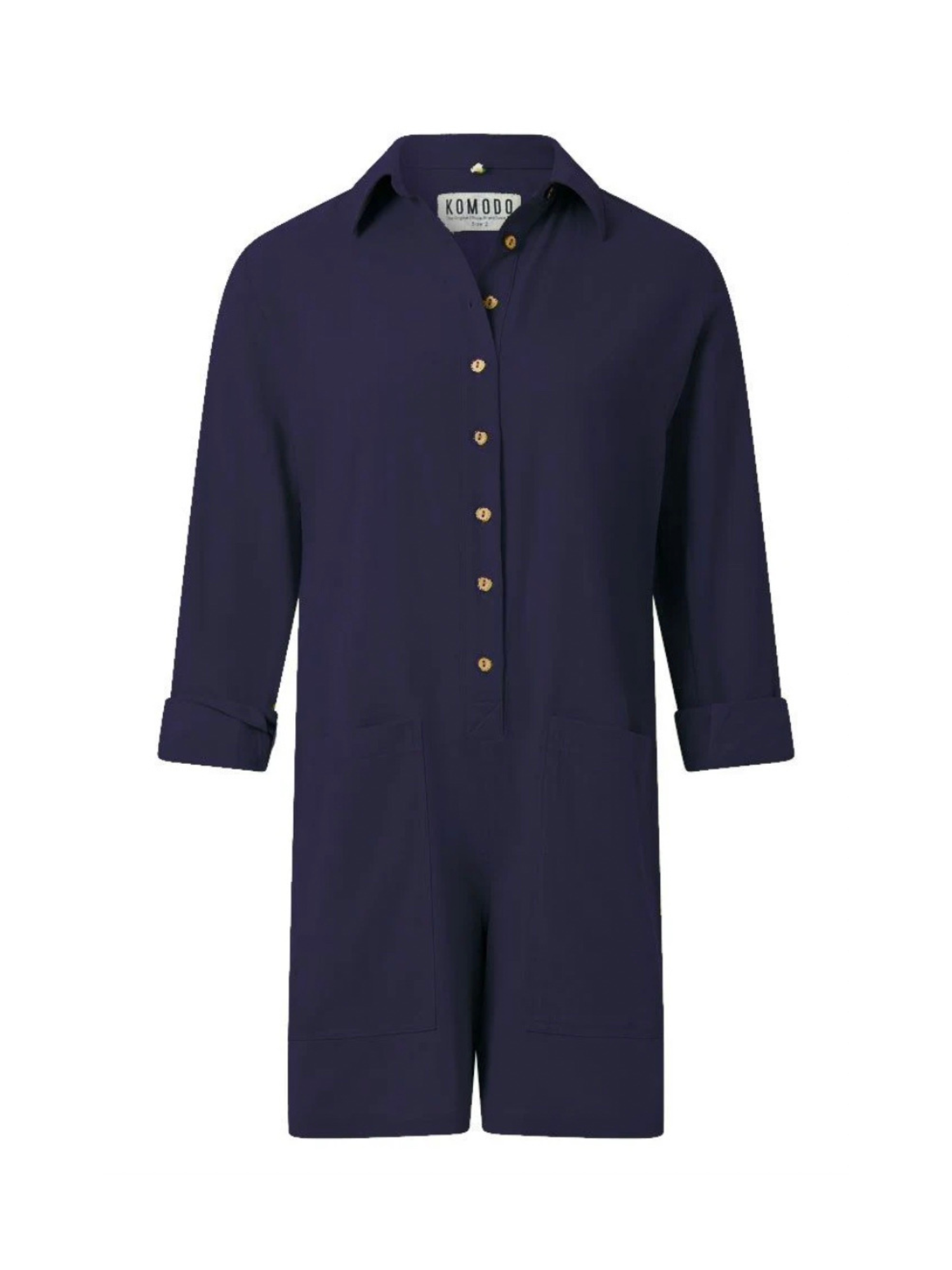 Tiff Playsuit Navy