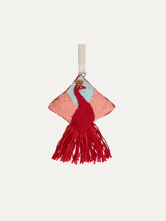 Holiday Collection Splendid Peacock Ornament