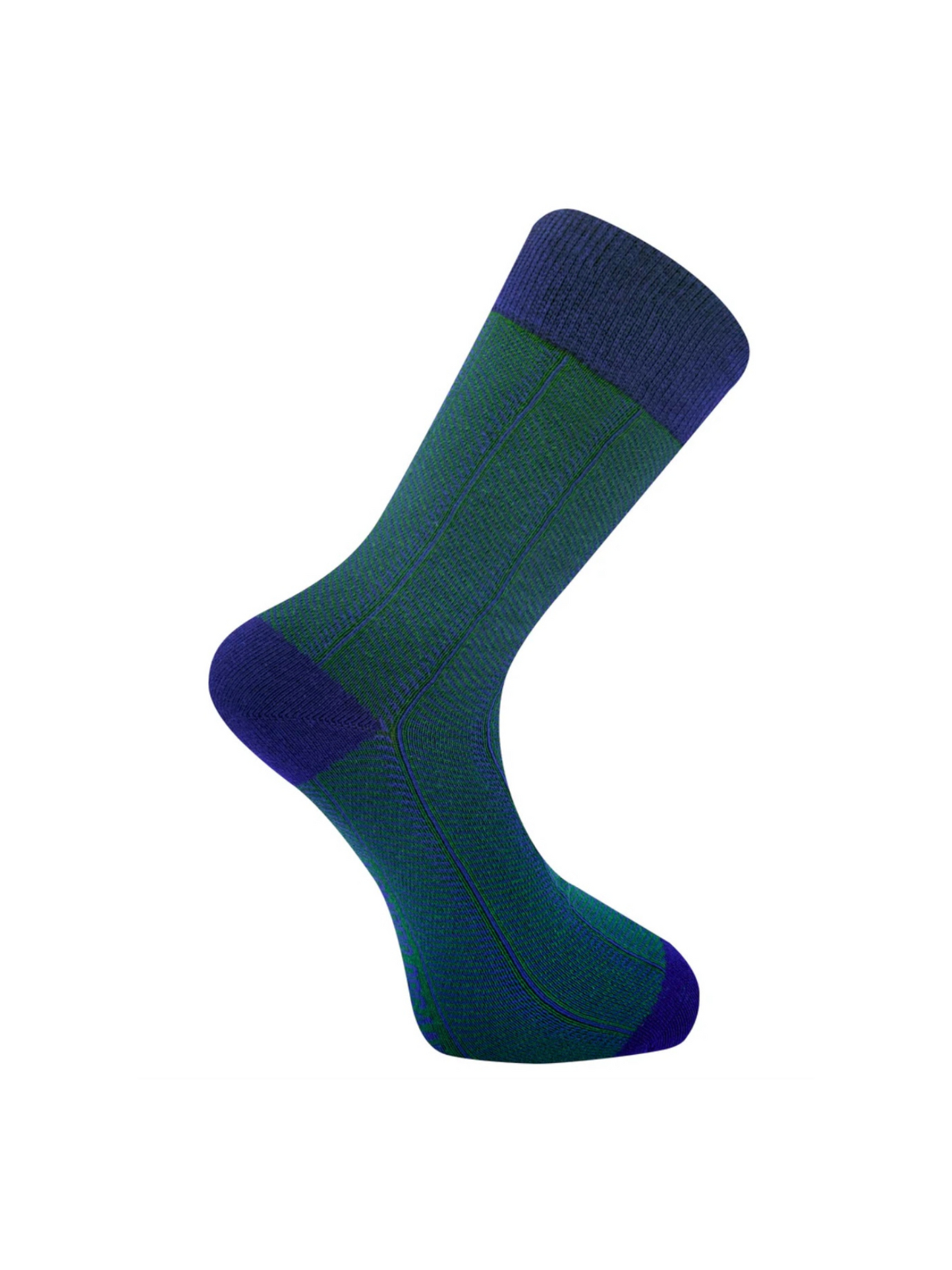 Herringbone Socks Green