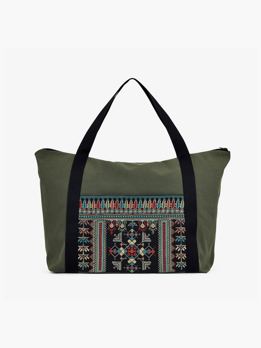 Tribalogy Travel Bag Khaki