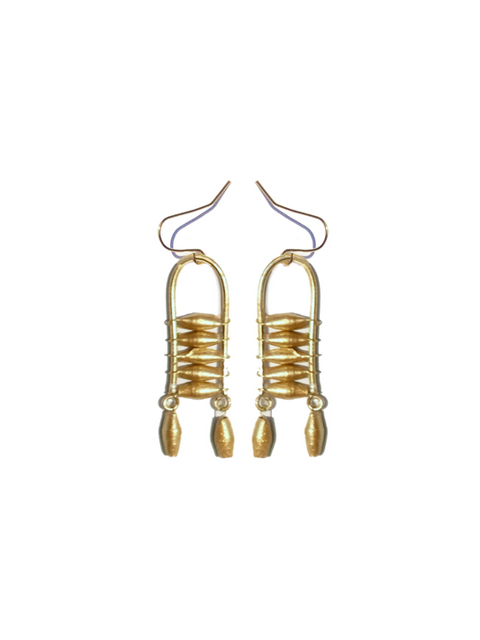 Ayanda Earrings Gold