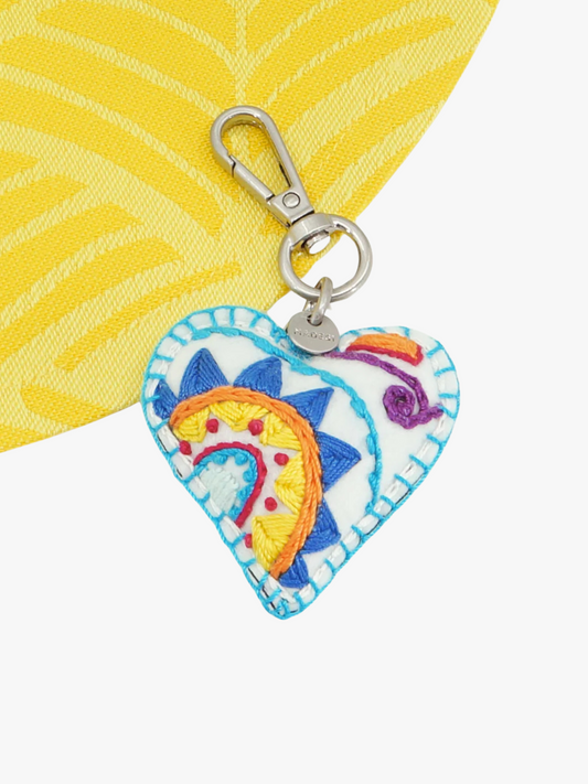 Colourful Heart Keyring