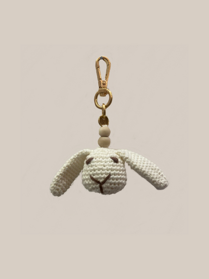 Lovable Bunny Keyring