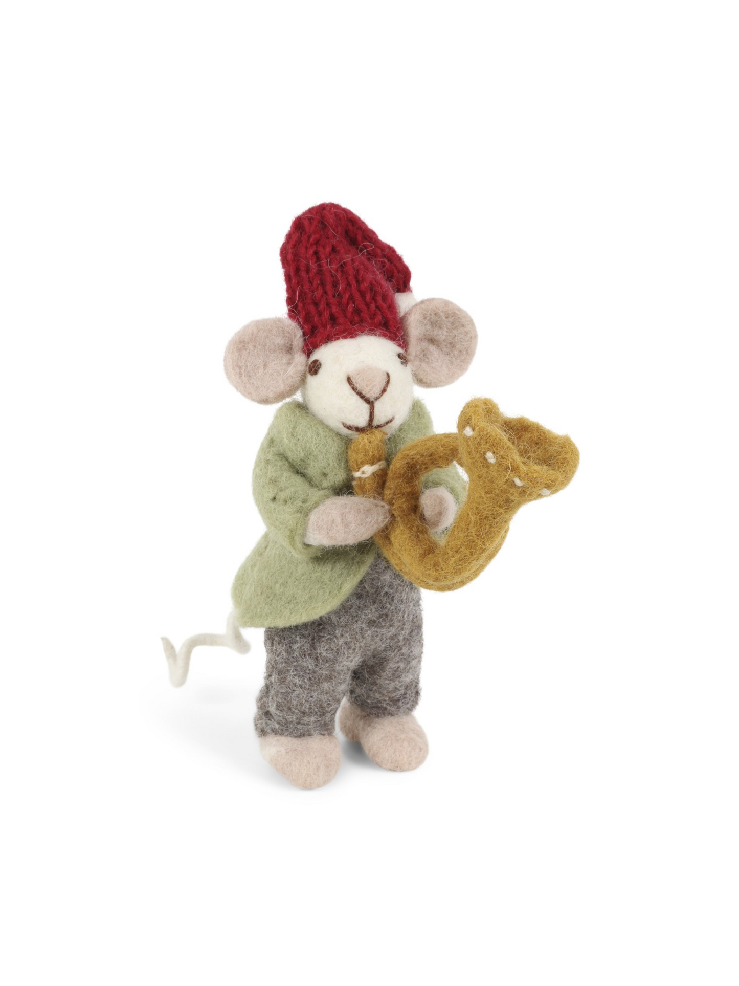 Small Orchestra Mouse with Trumpet