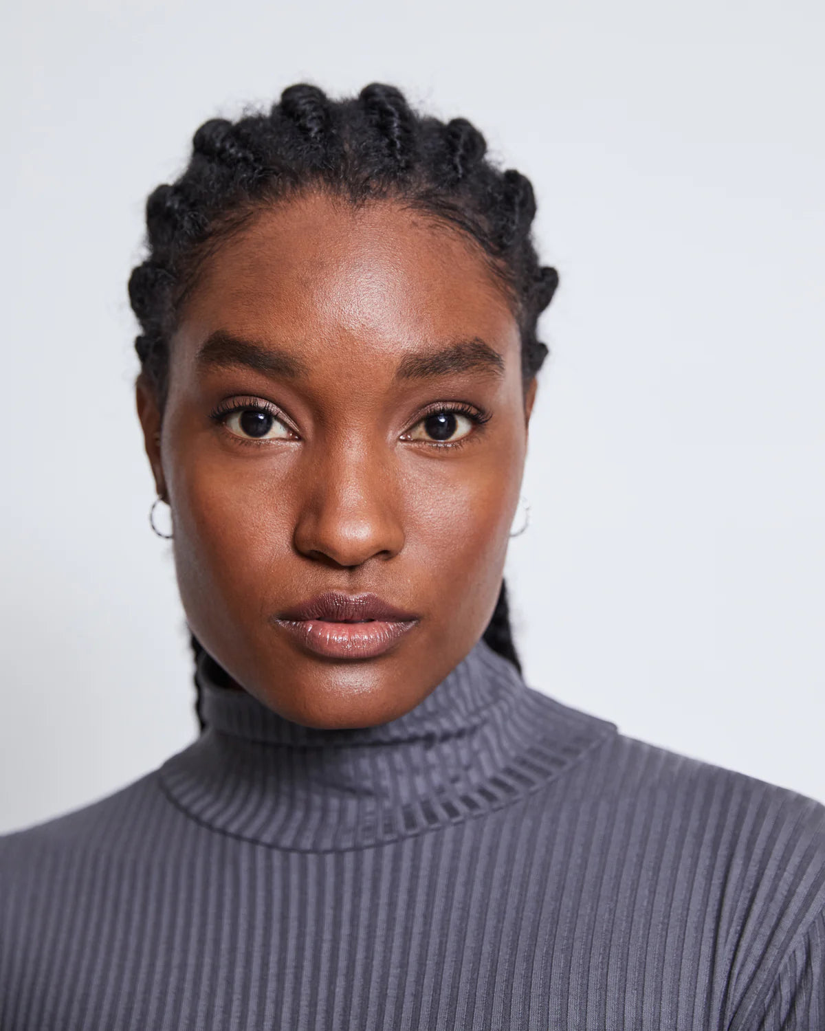 Jan N June - Mio Lyocell Turtleneck - Dark Grey