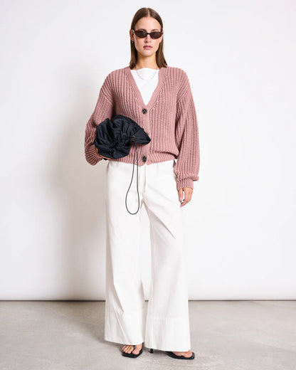 Lena Cardigan Mauve