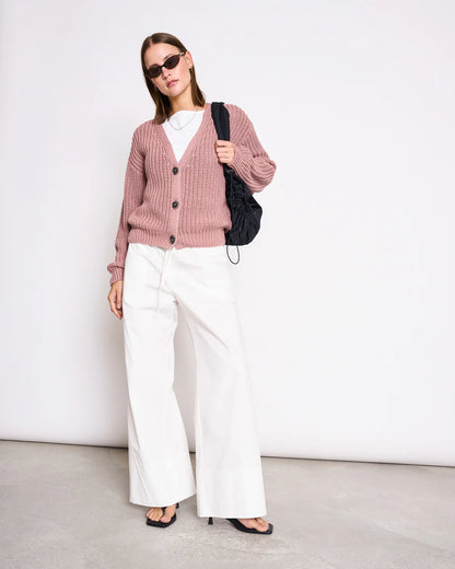 Lena Cardigan Mauve