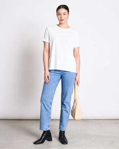 Jan N June - Brushed BOY T-Shirt - White