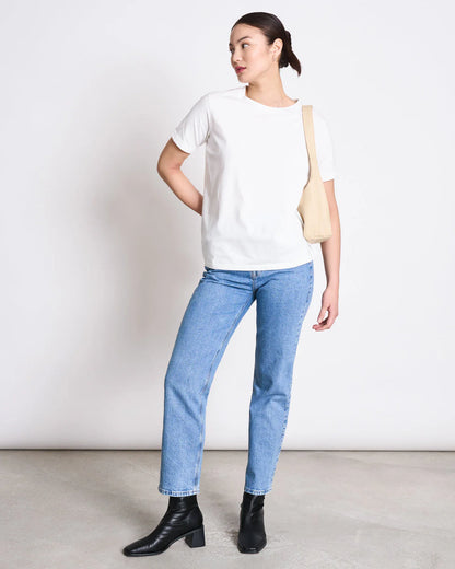 Jan N June - Brushed BOY T-Shirt - White