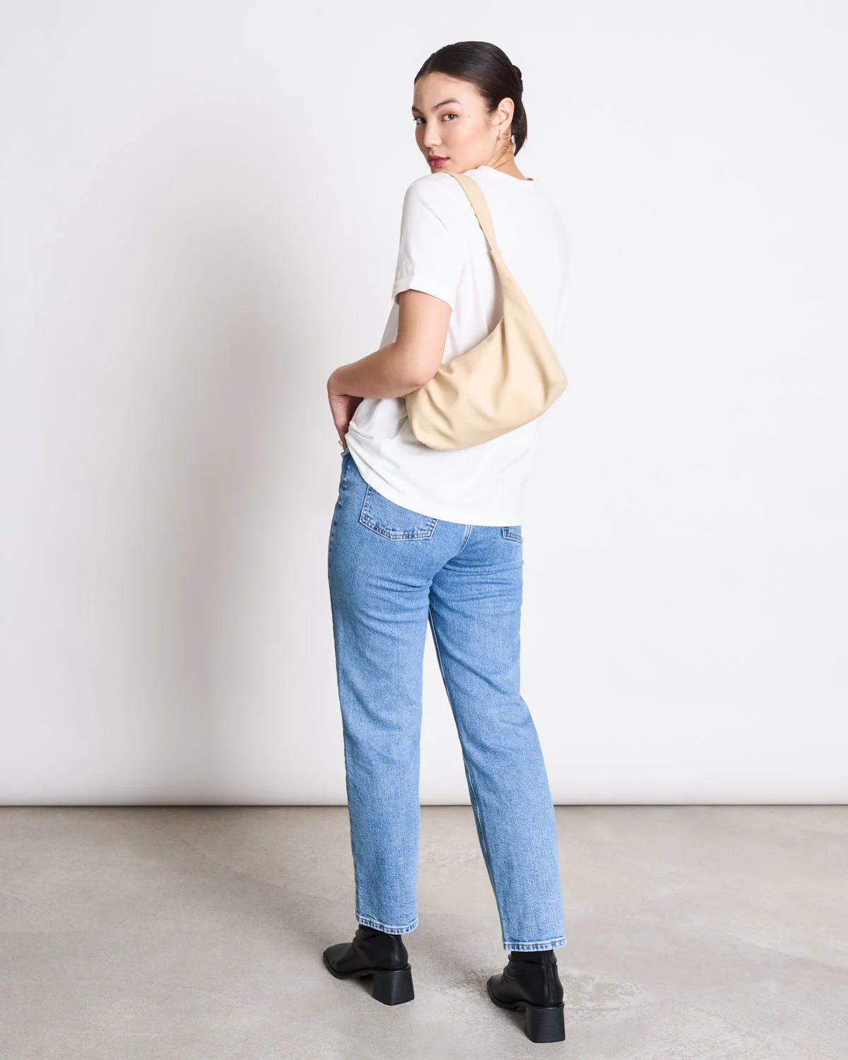 Jan N June - Brushed BOY T-Shirt - White