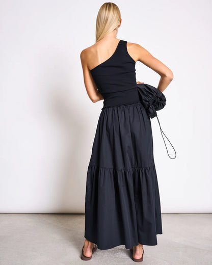 Alca Tiered Maxi Skirt