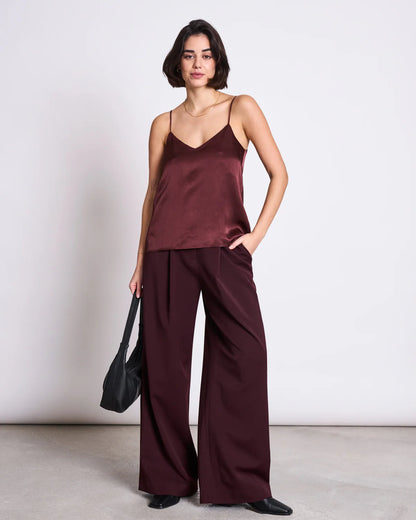 Maud Slip Top Intense Rust