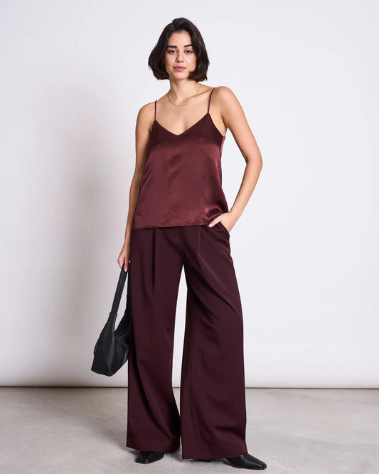 Maud Slip Top Intense Rust