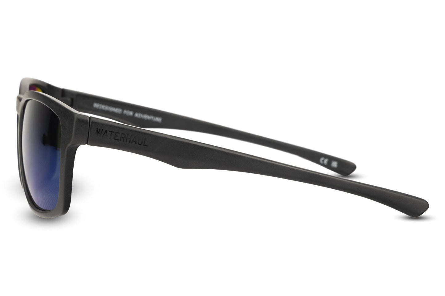 Towan Black - Blue Mirror Polarised Lens