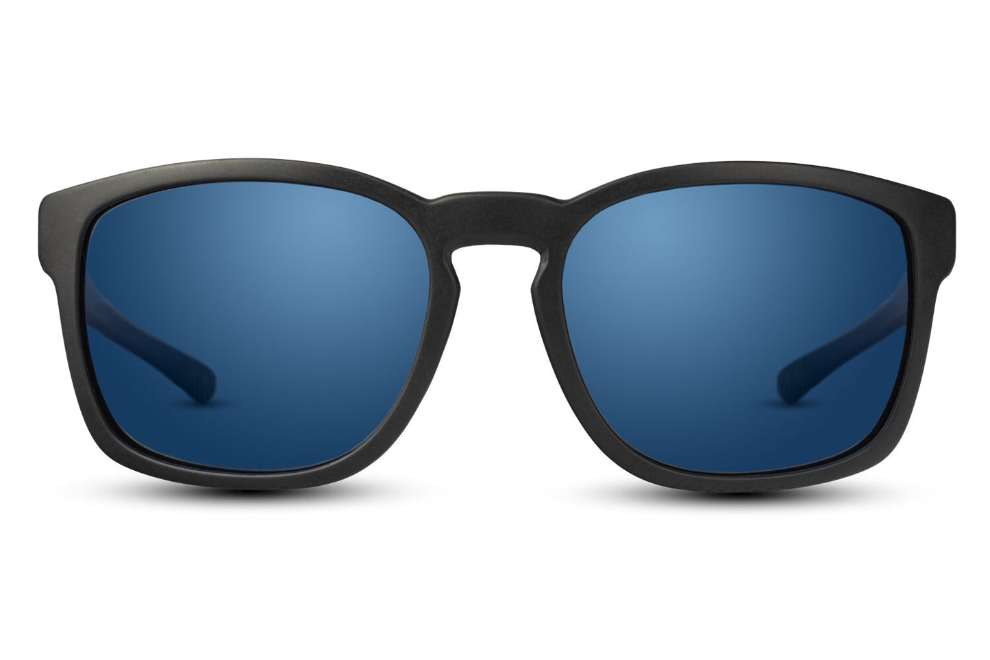 Towan Black - Blue Mirror Polarised Lens
