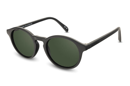 Trevellas Black - Green Polarised Lens