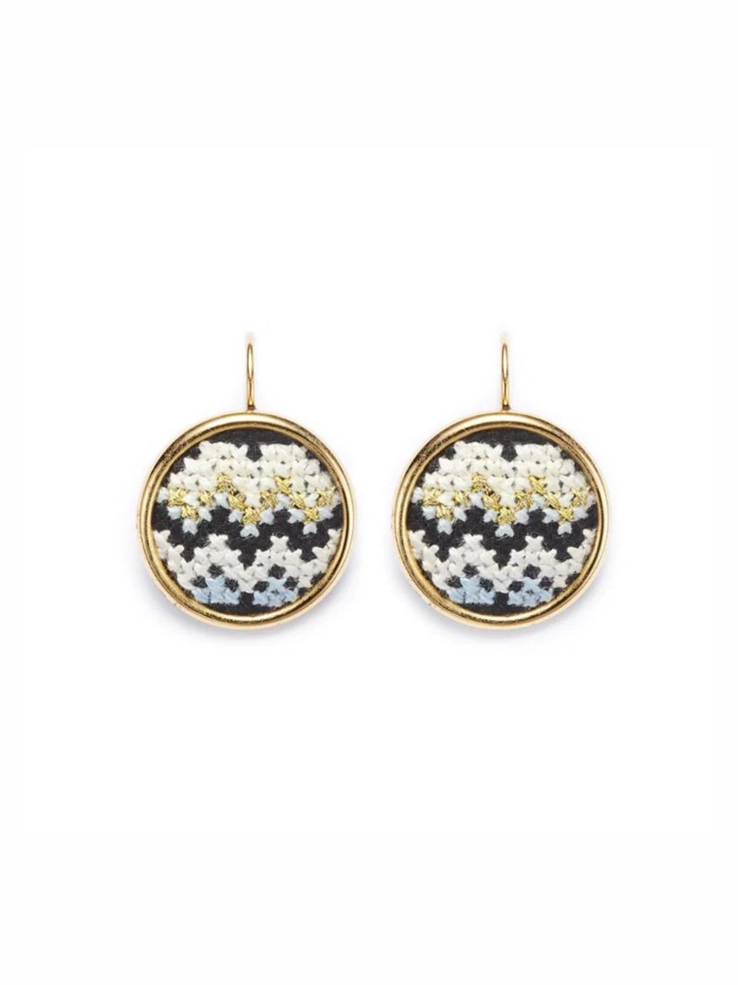 Glow Nuusum Statement Earrings 24K Gold Plated