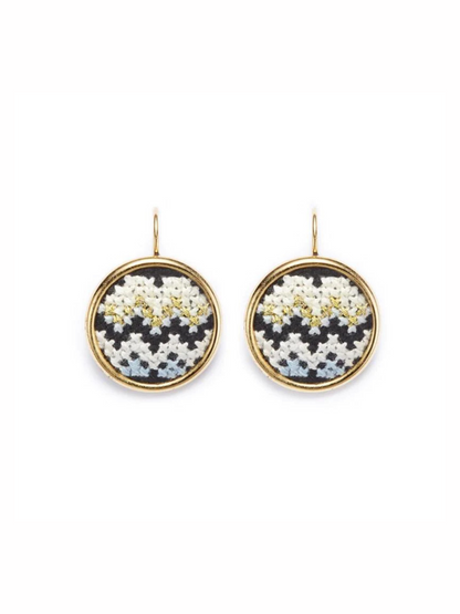 Glow Nuusum Statement Earrings 24K Gold Plated