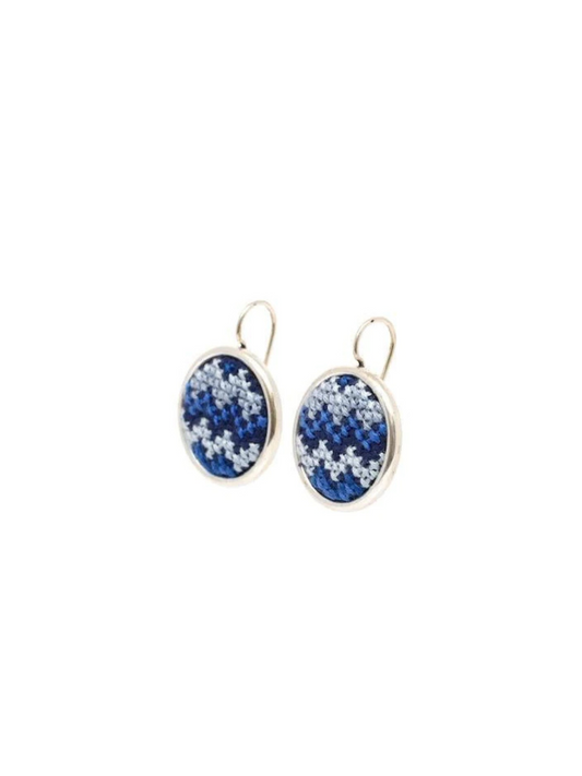 Glow Nuusum Statement Earrings Silver Plated