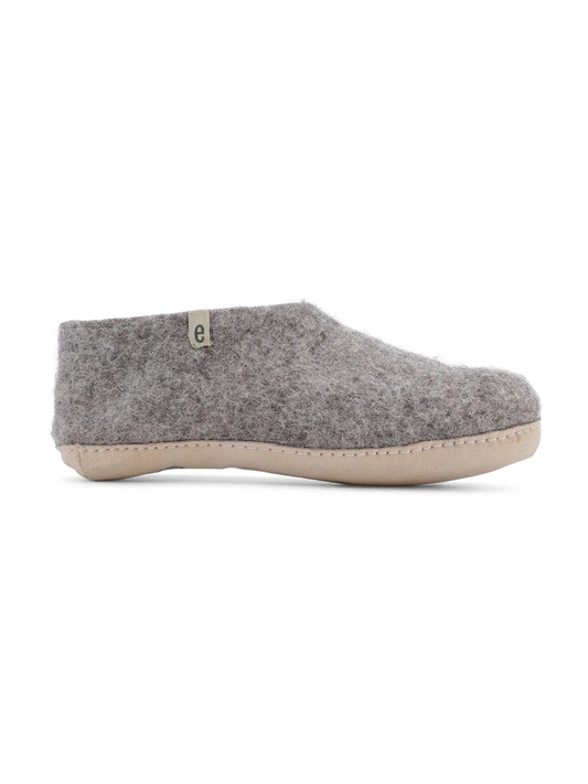 Wool Shoe Natural Grey