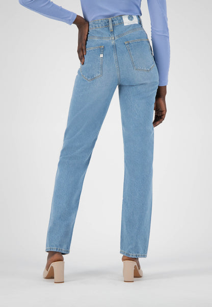 Relax Rose Organic Cotton Jeans - Heavy Stone