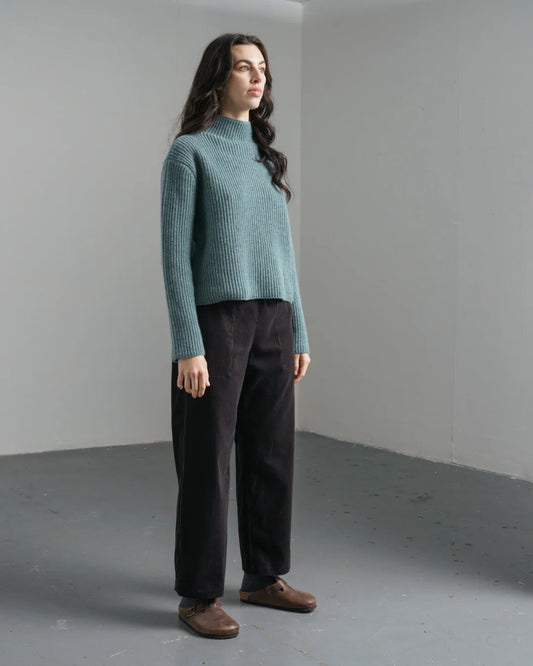 Matilda Ribbed Jumper Caspian