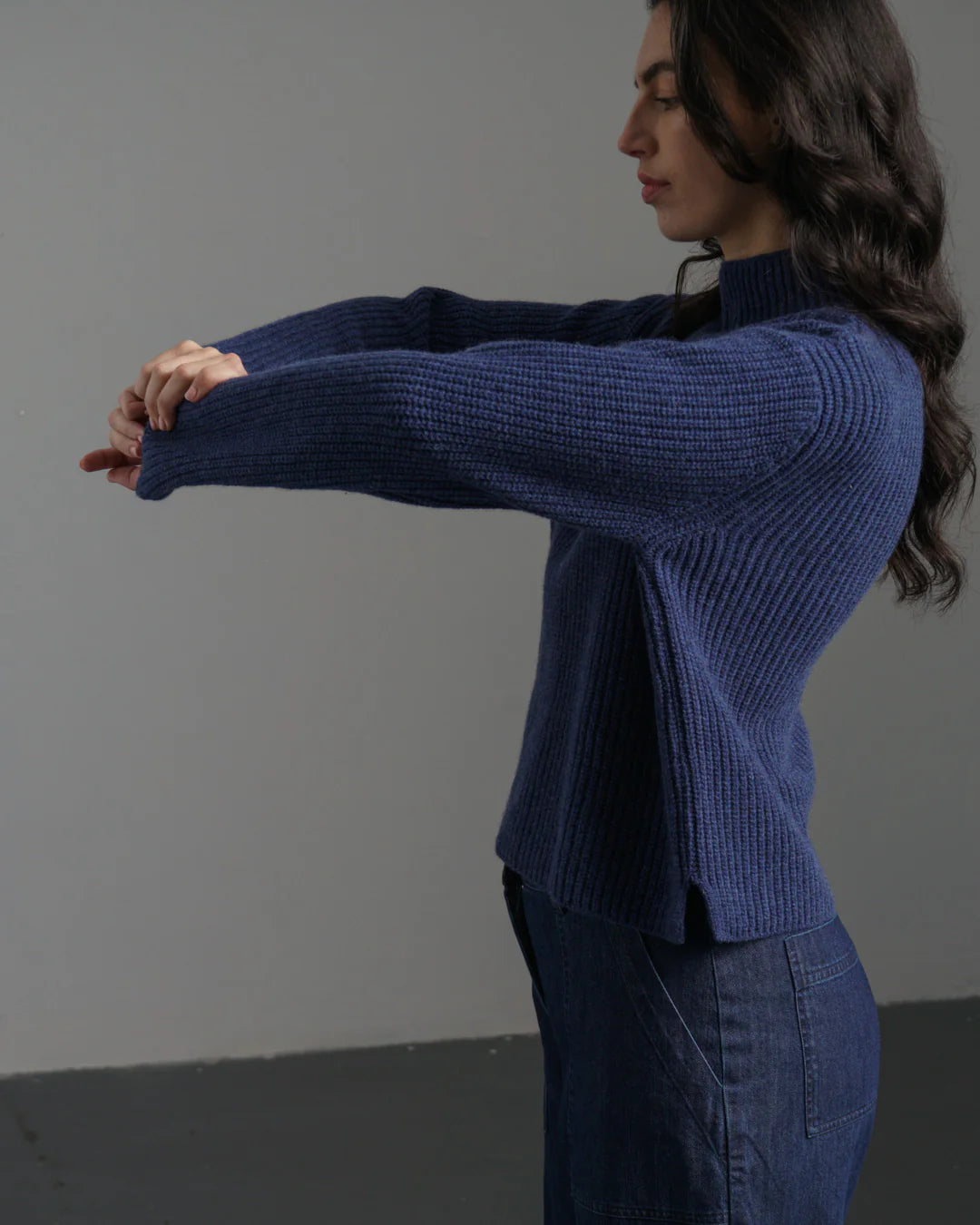 Matilda Ribbed Jumper Rhapsody