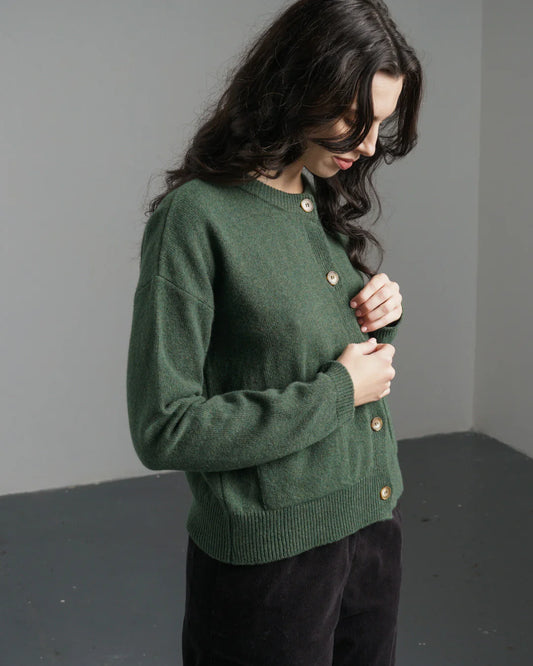 Mira Cropped Cardigan Rosemary