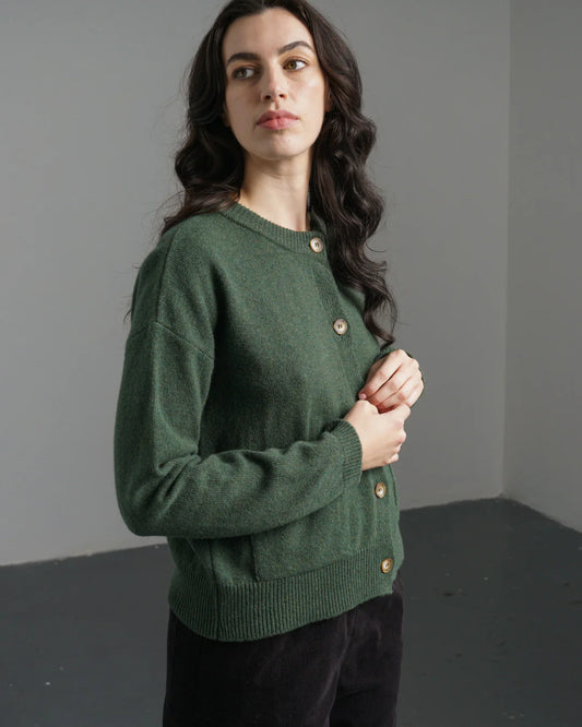 Mira Cropped Cardigan Rosemary