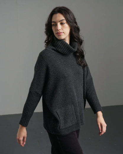 Adela Jumper Charcoal