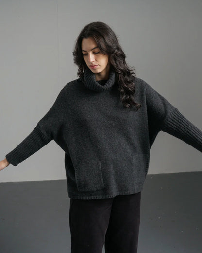 Adela Jumper Charcoal