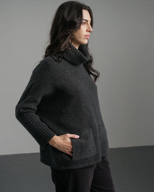 Adela Jumper Charcoal