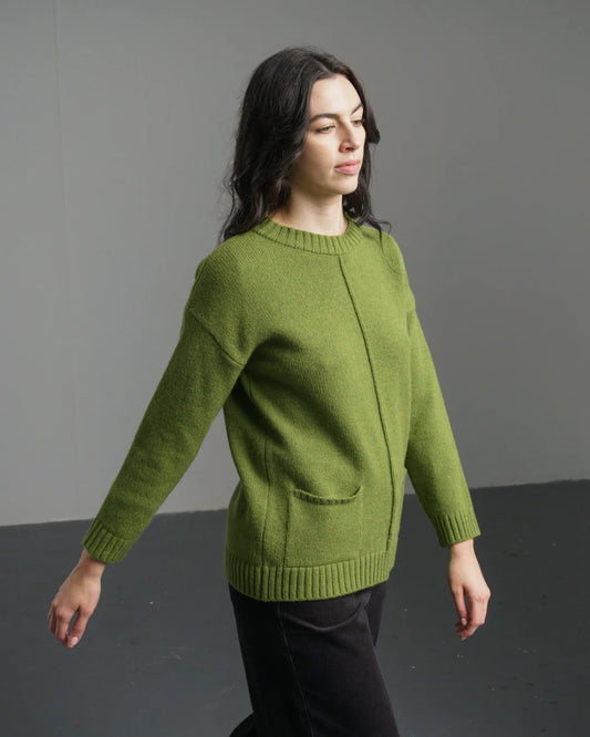 Aime Relaxed Jumper Moss
