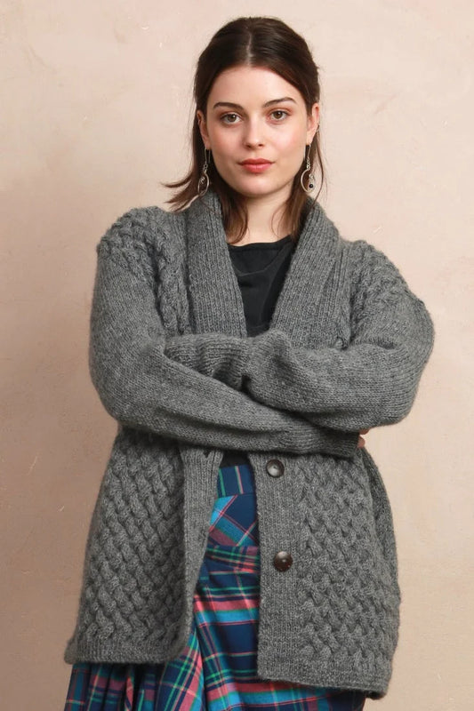 Basket Stitch Cardigan