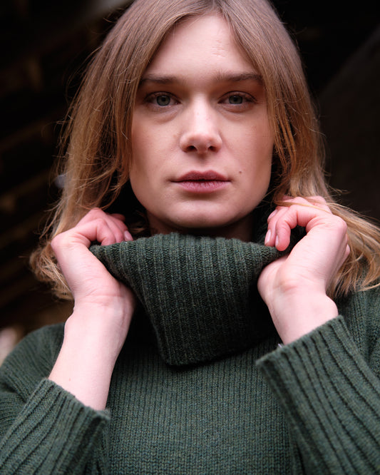 Bibico - Adela Merino Wool Jumper - Rosemary