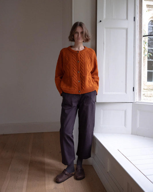 Margate Relaxed Trousers Dove Grey Twill